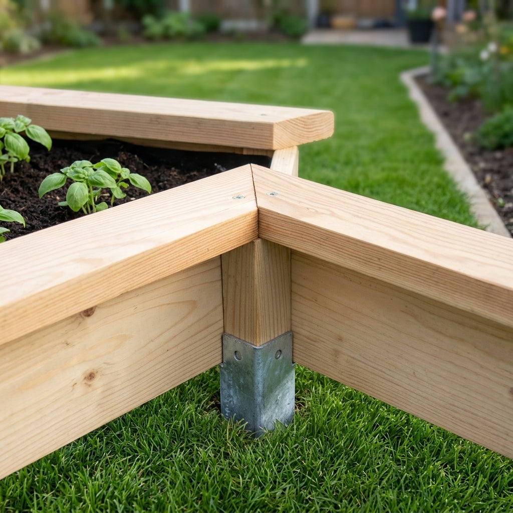 Standard Capping & Fixings for Raised Beds, photo 1