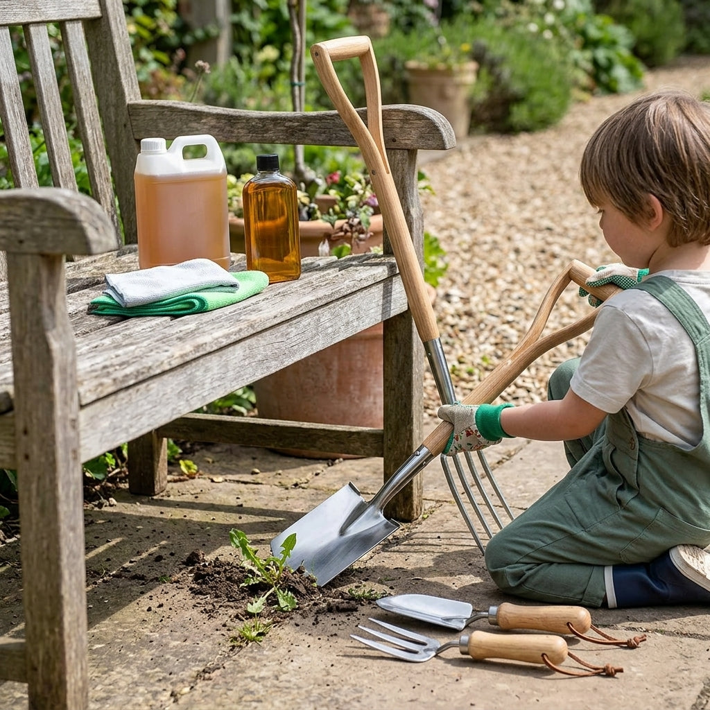 Miniature Garden Tools Set for Children, photo 1