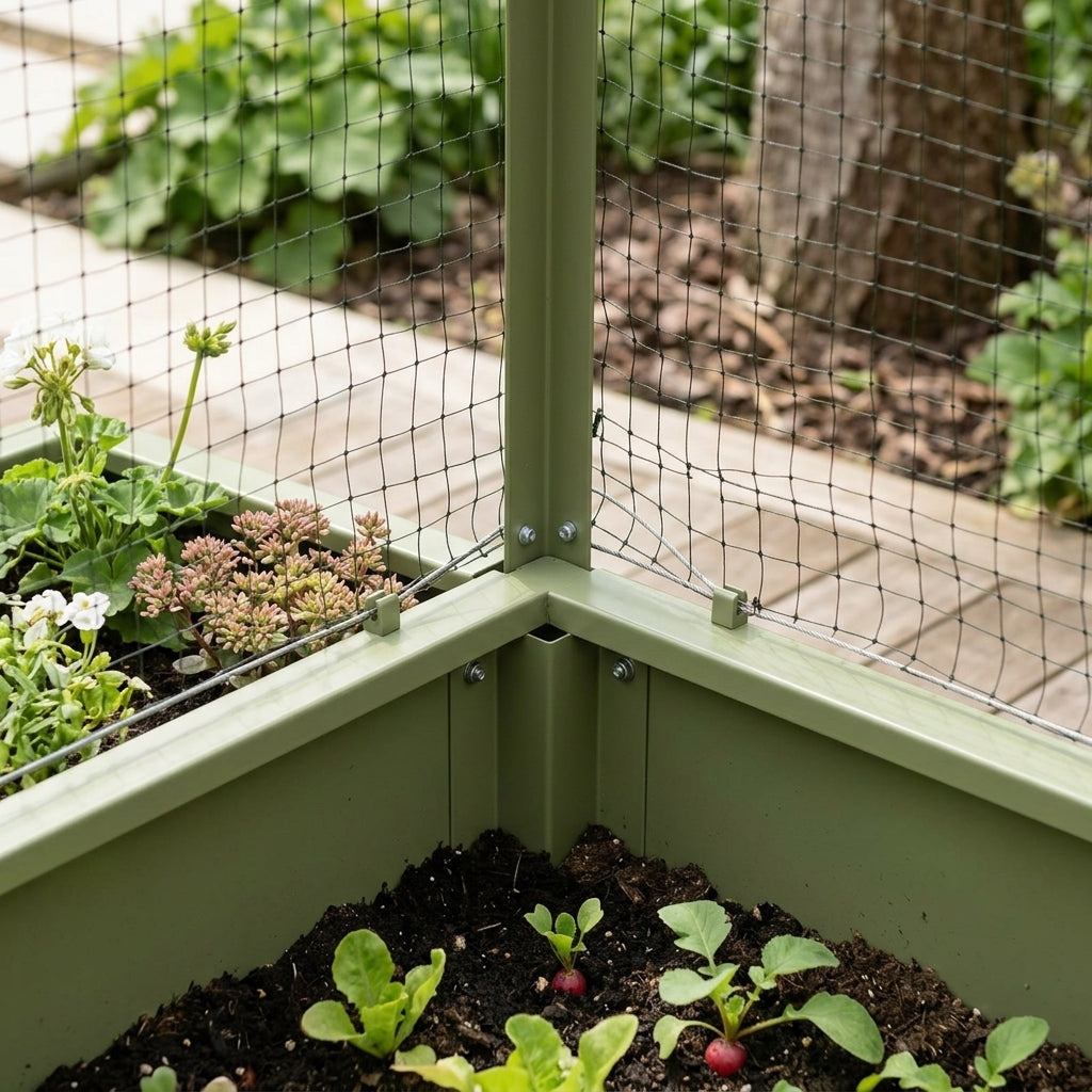 Metal Raised Bed Planters - Heritage Green - Durable Design, photo 2