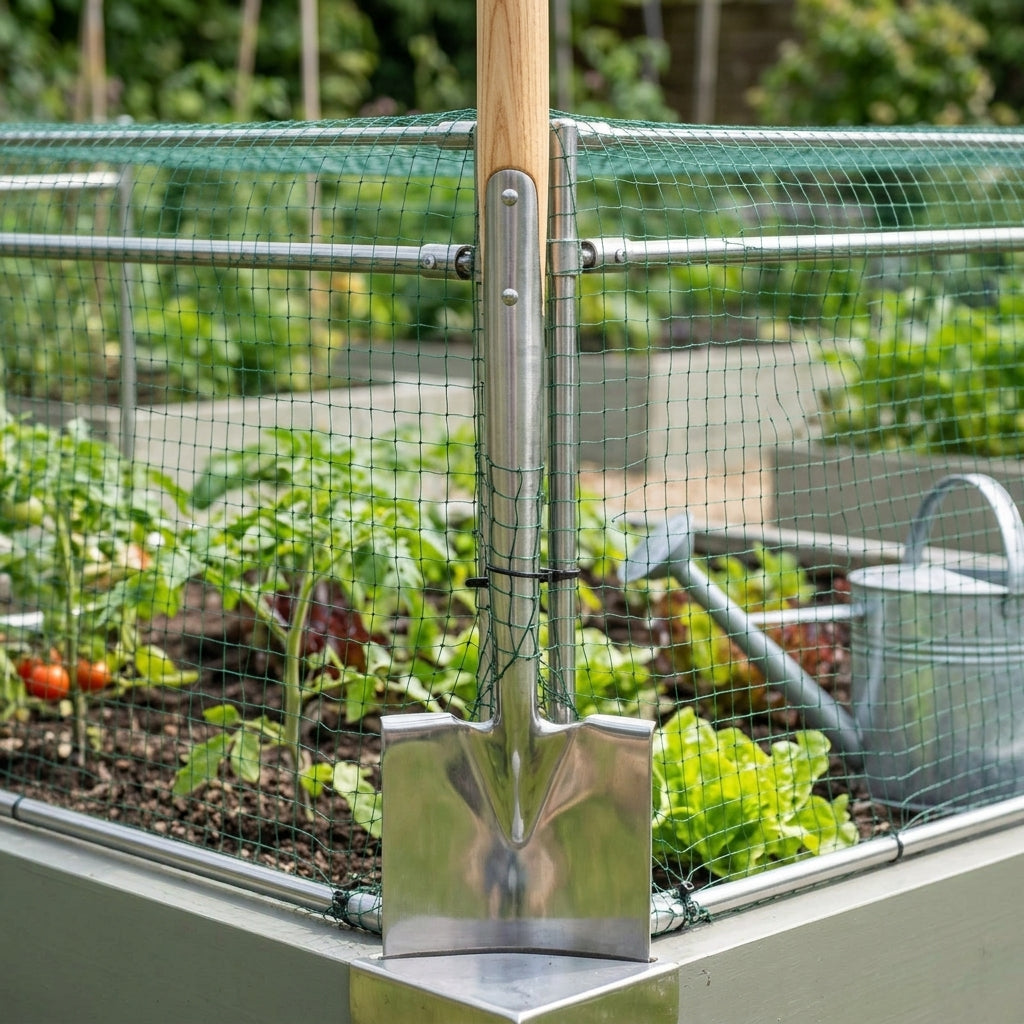Large Blade Digging Spade with Long Handle (view 2)