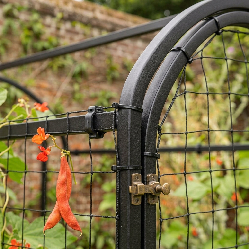 Bean Frame Galvanised Steel with Premium Mesh (view 2)