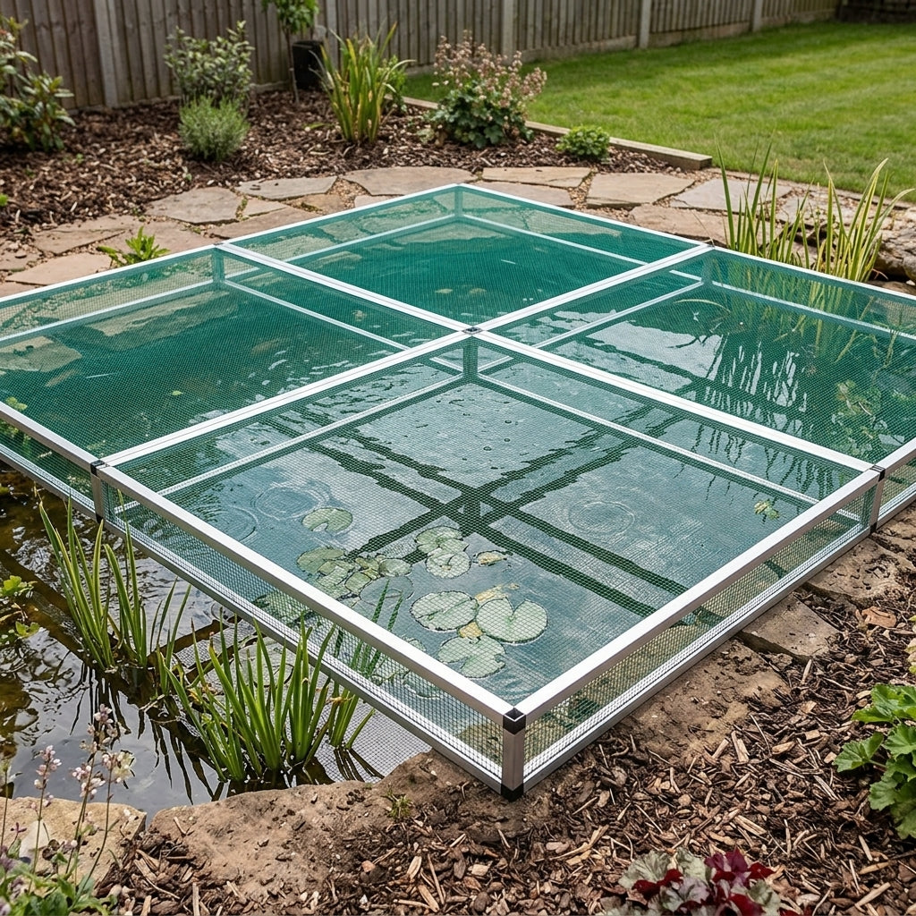 Raised Pond Cover 25mm Aluminium, photo 1