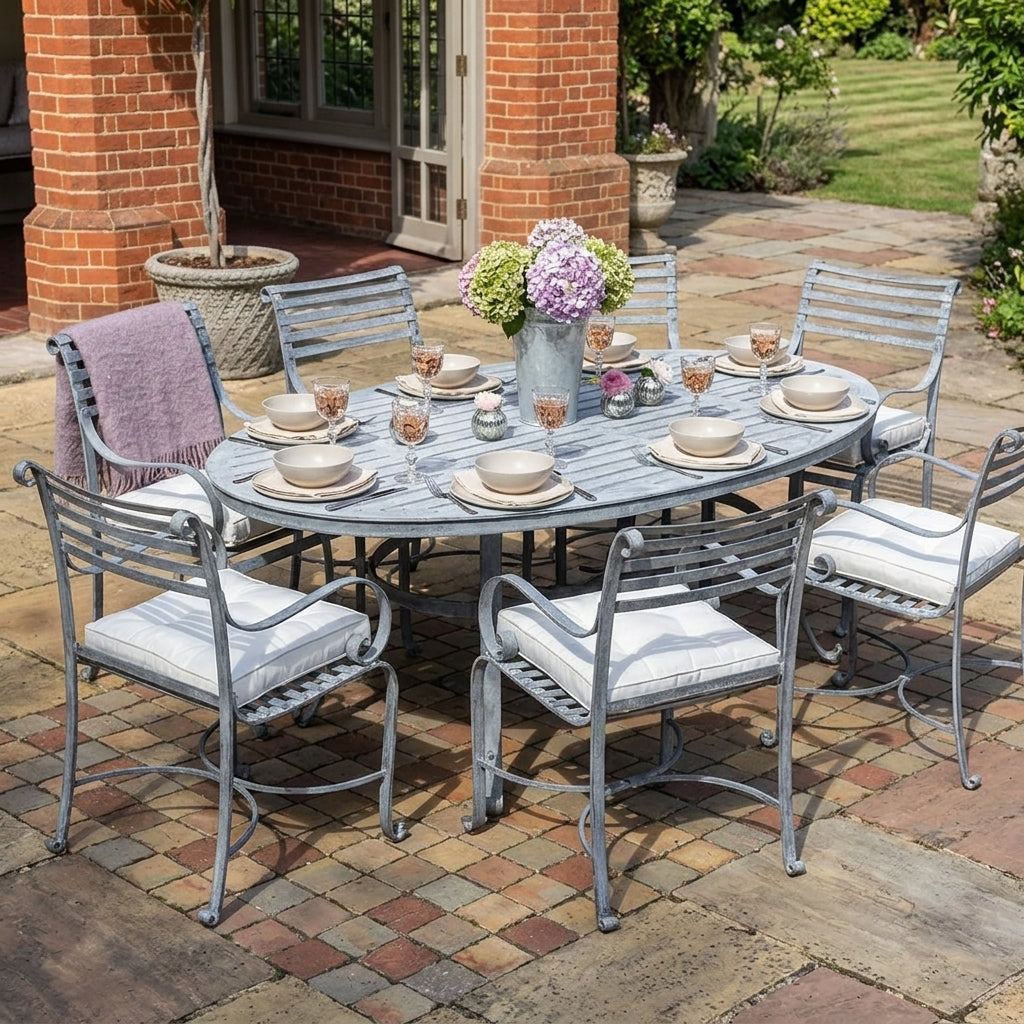 2400mm Oval Dining Table