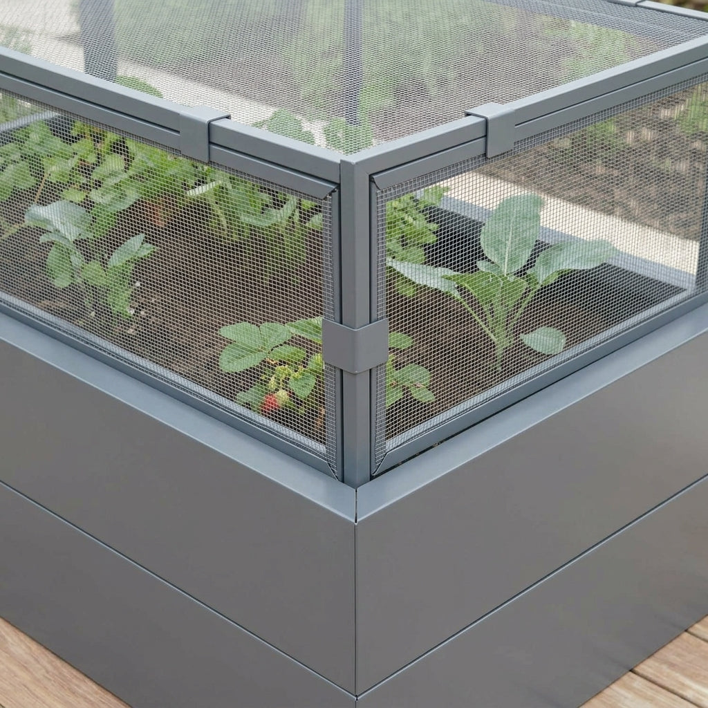 Metal Raised Bed - Anthracite Grey, photo 2