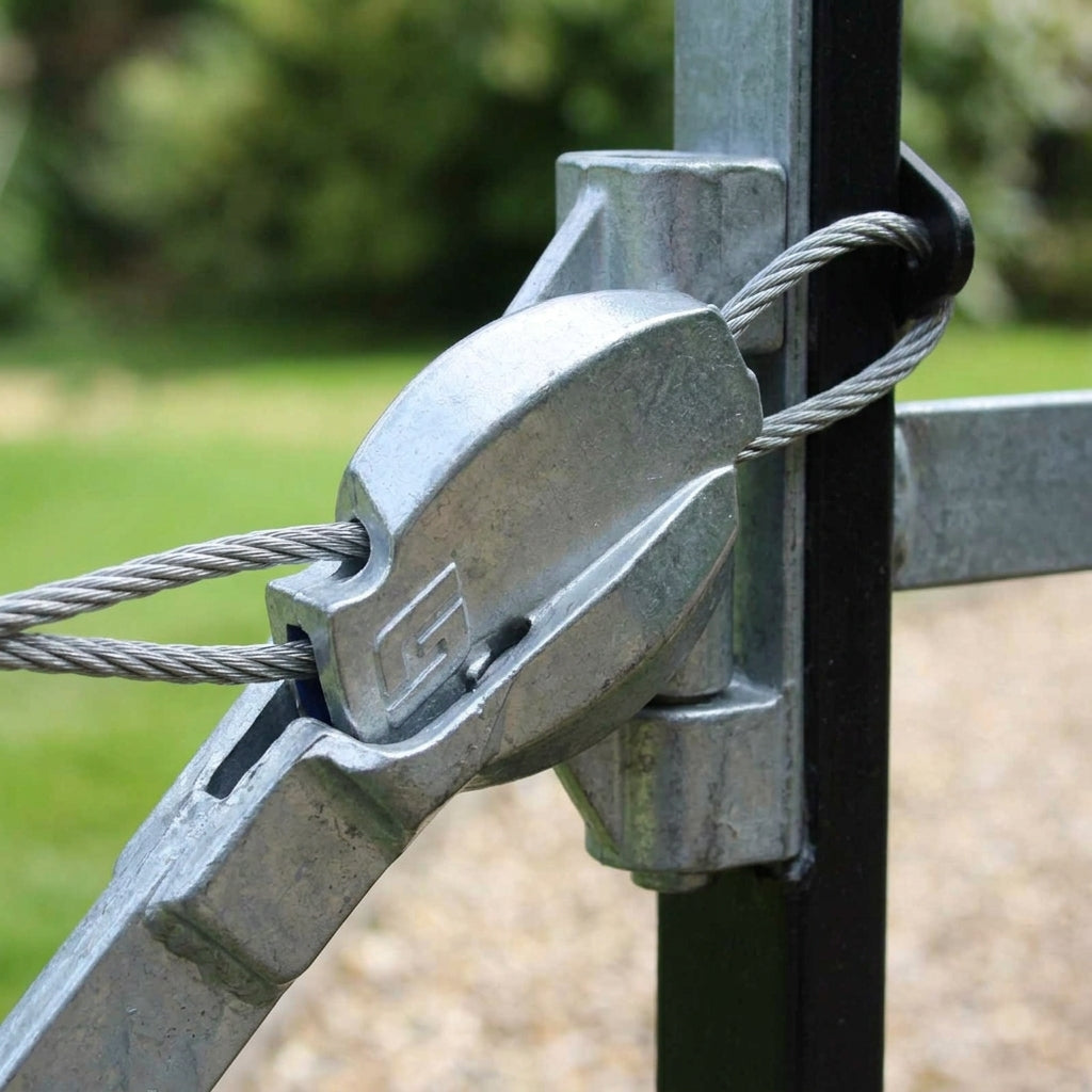 Medium Galvanised Steel Gripple for 2-3.25mm Wire (view 2)