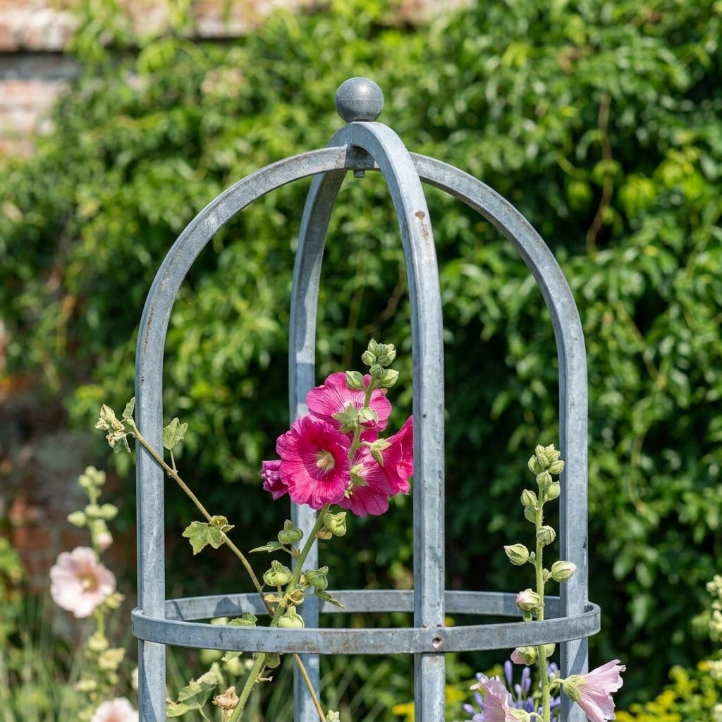 2.28m Round Steel Obelisk, photo 2