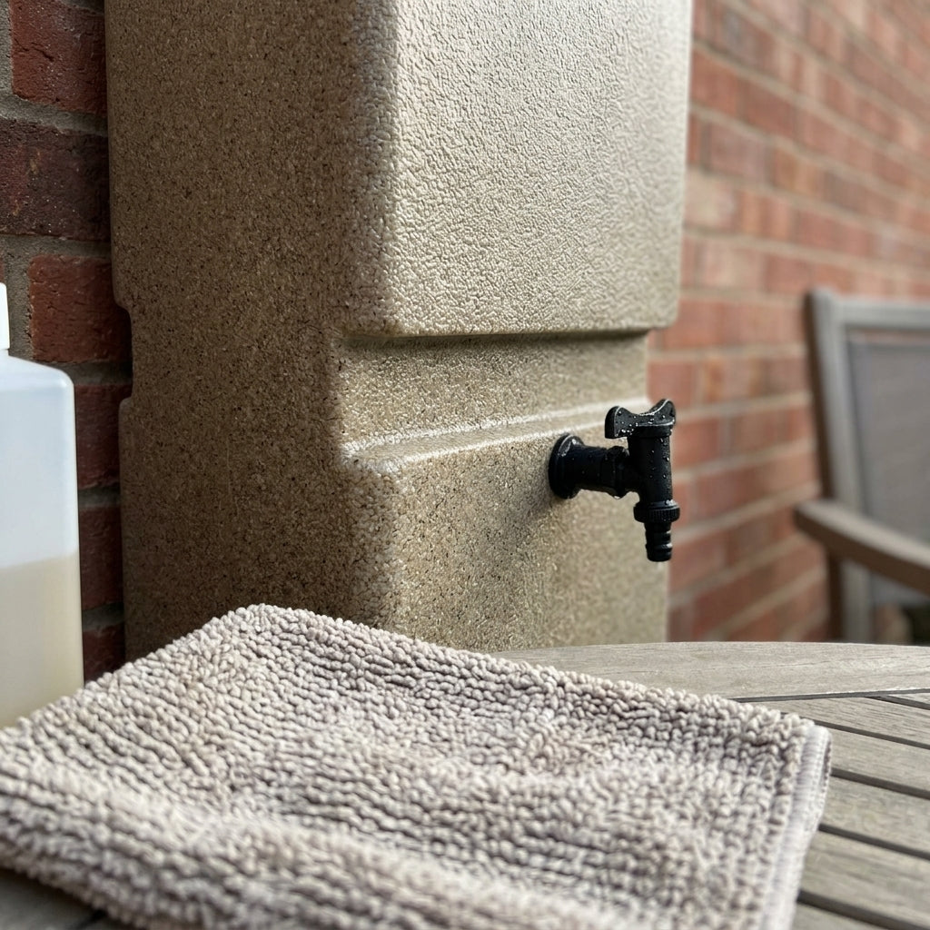 125L Water Butt Polyethylene Slim Profile, photo 2