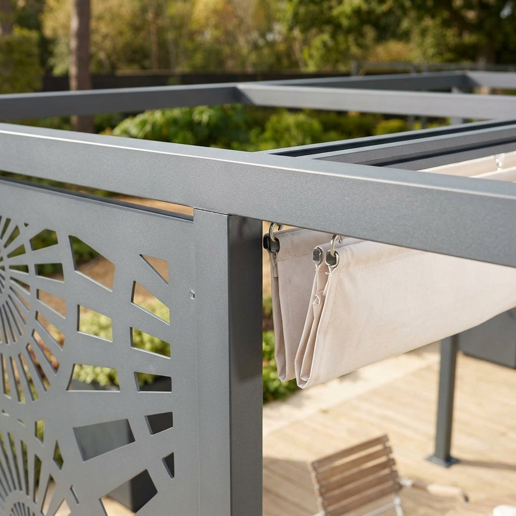 Pergola with Awning - Various Options Available (view 2)