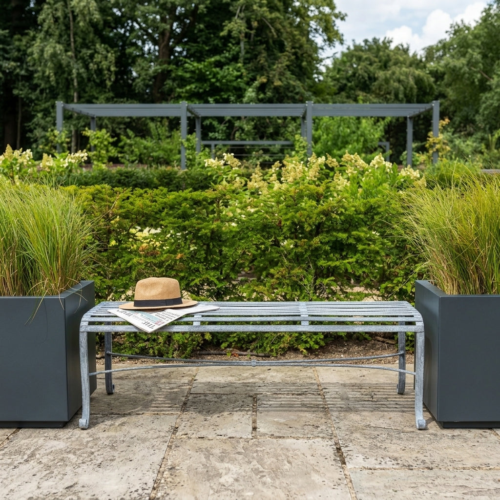 3 Seater Backless Garden Bench