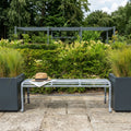 3 Seater Backless Garden Bench