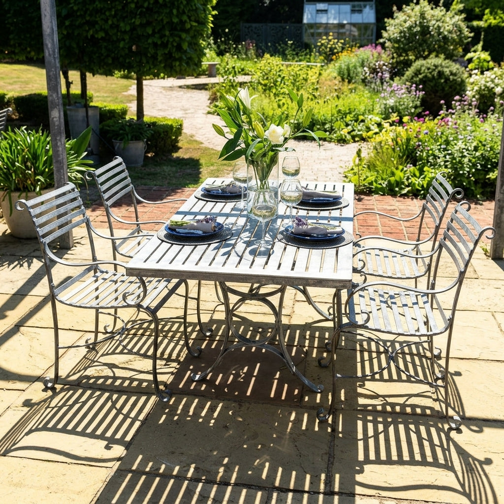 1.8m Rectangle Dining Table Set, photo 1