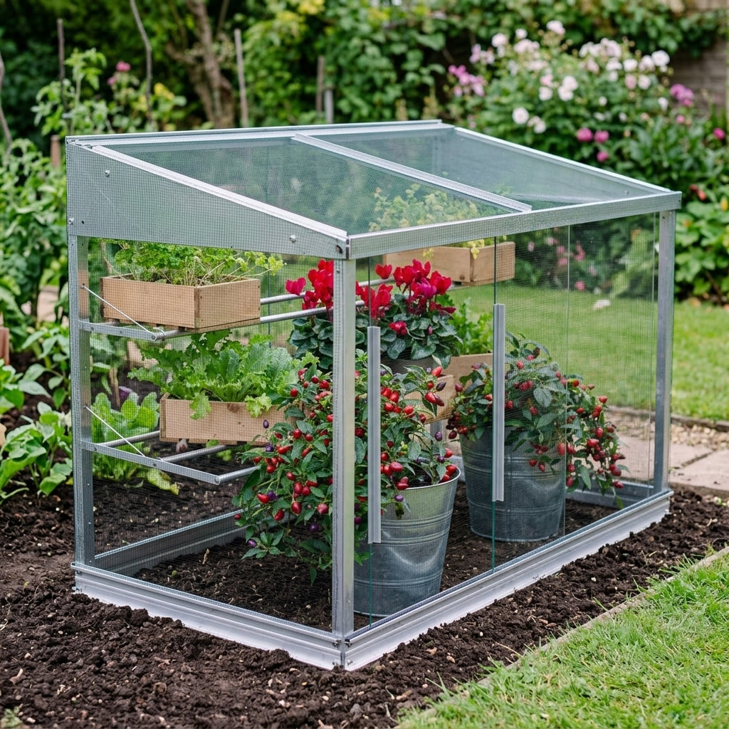 Half Growhouse Mini Greenhouse, photo 1