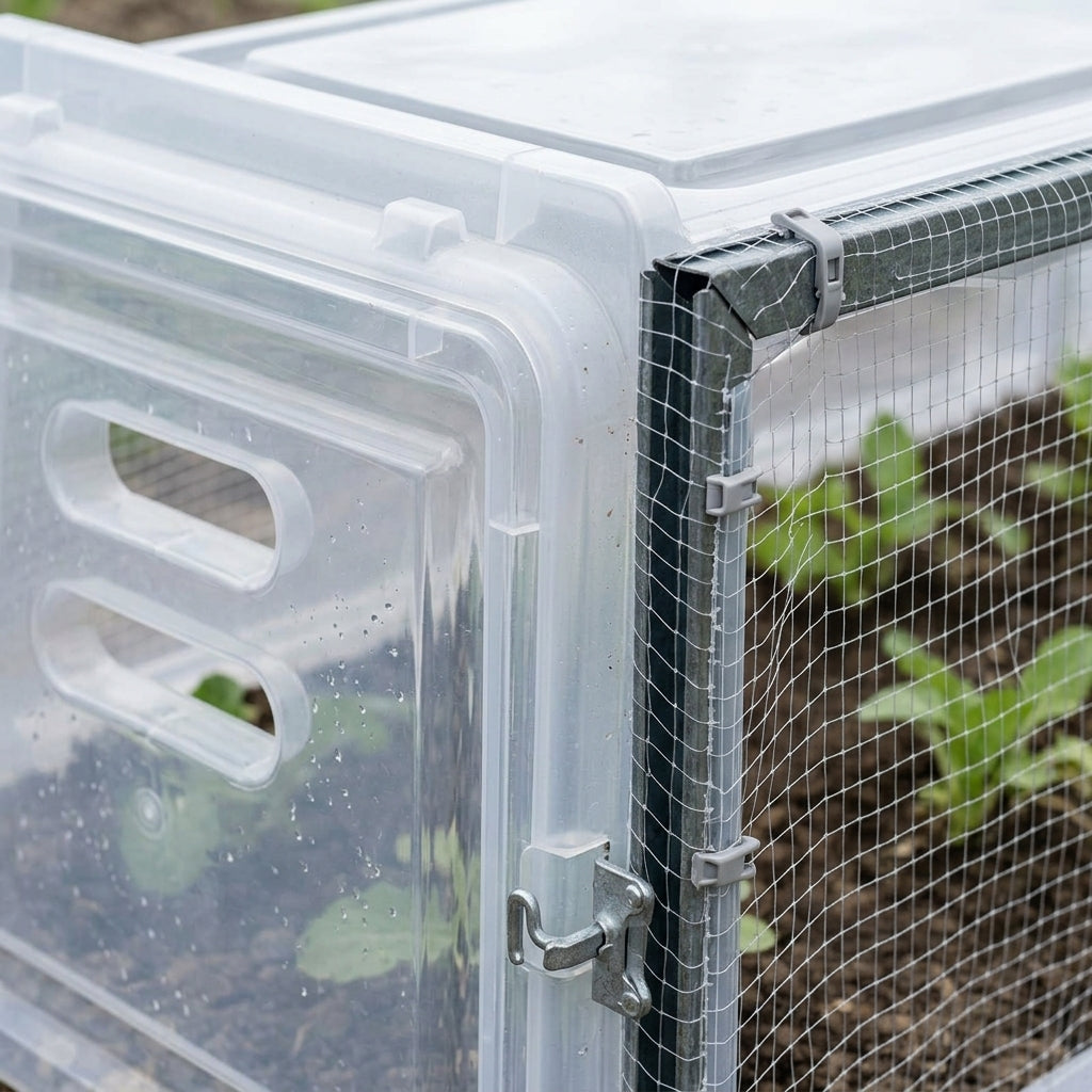 Double Width Mini Greenhouse Cloche Tunnel, photo 2