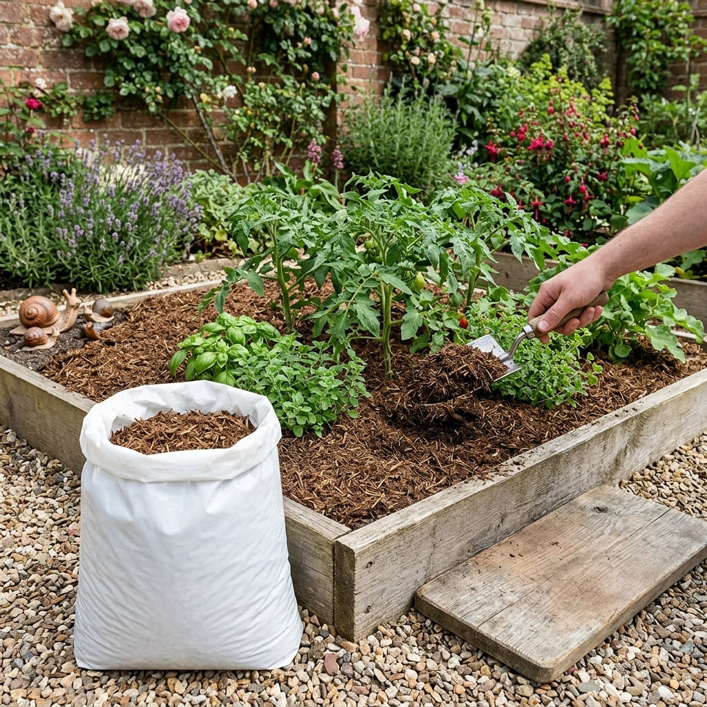 Garden Mulch - Dual Action Mineralised Wheat Straw