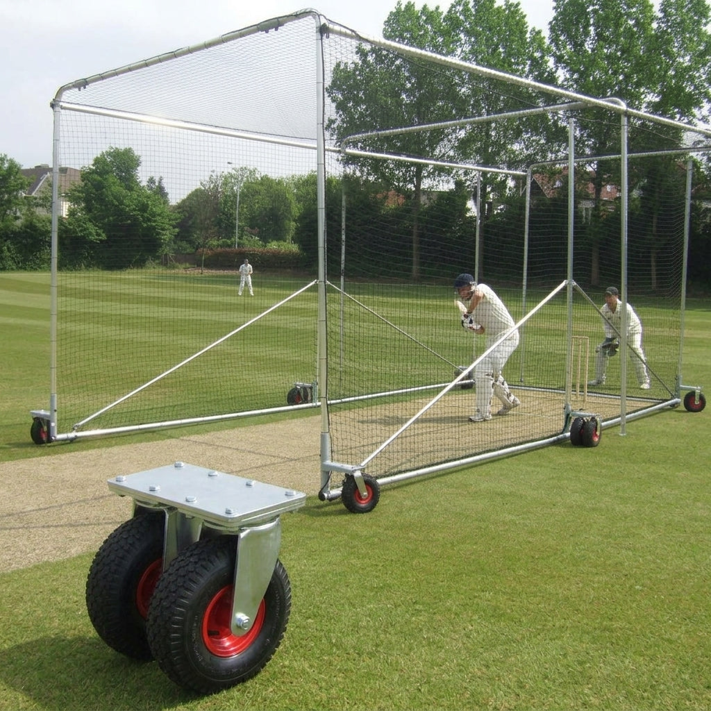 Wheelaway Cricket Cage with 6 Wheels for Easy Mobility, photo 1