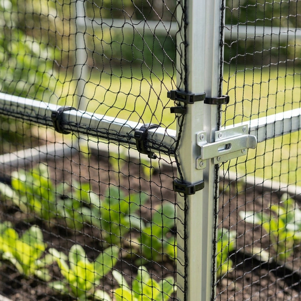 20mm x 20mm Poultry Heavy-Duty Roof Netting, photo 2
