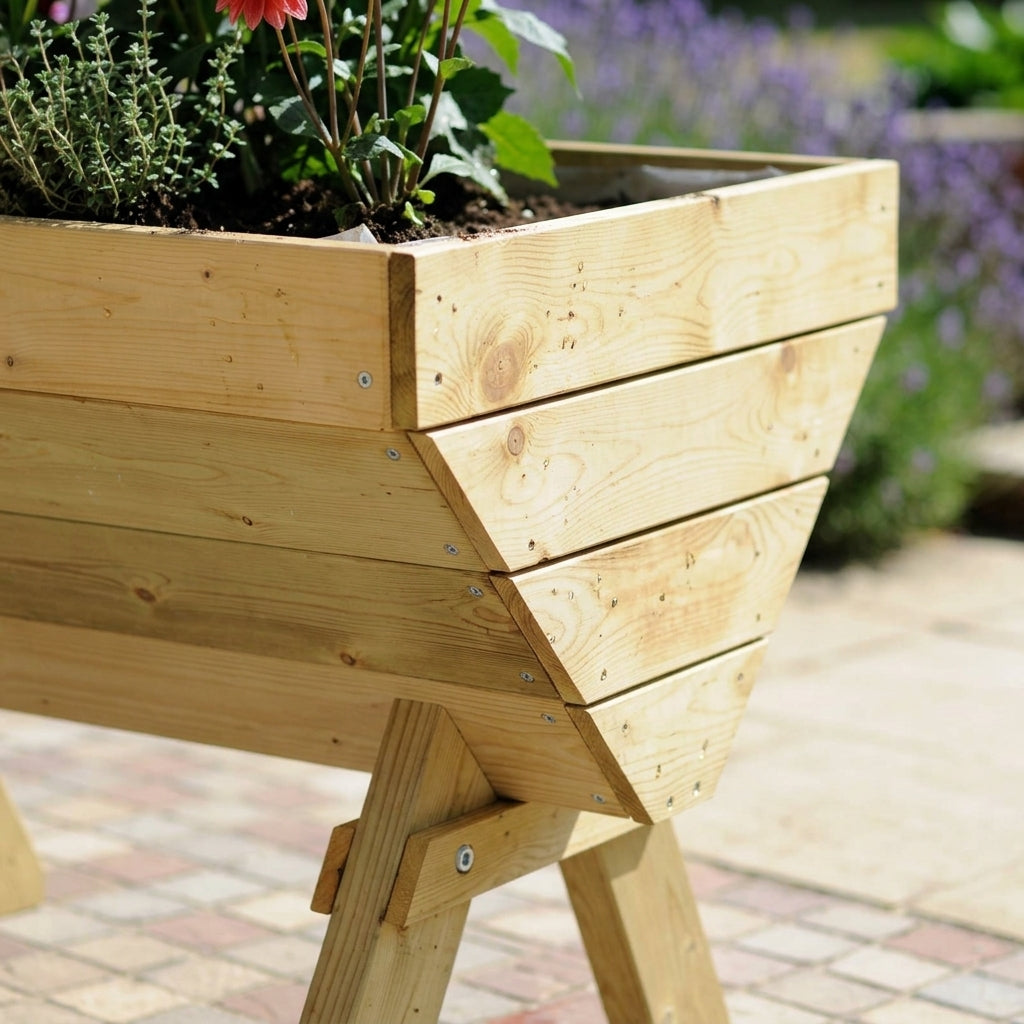 Trough Planters for Stylish Outdoor Displays, photo 2