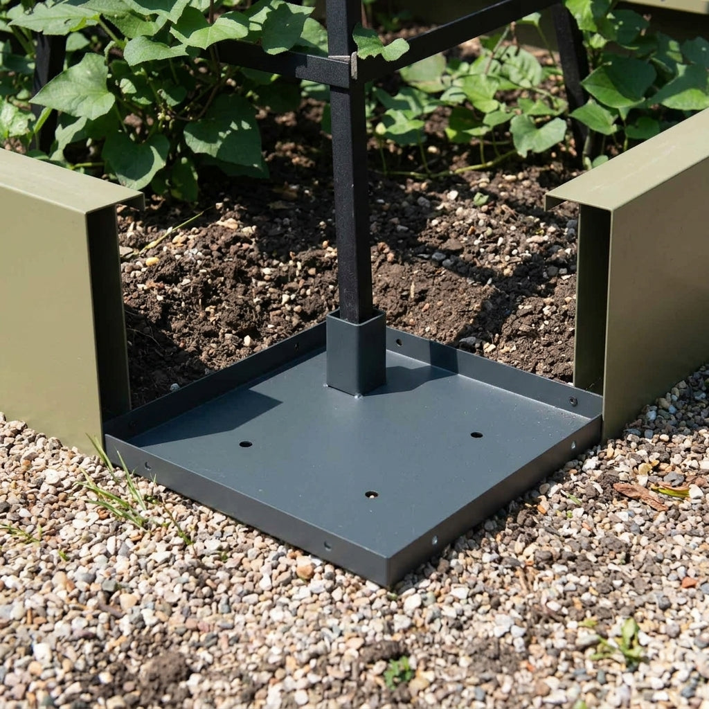 Metal Raised Bed Base for Superior Metal Raised Beds (view 2)
