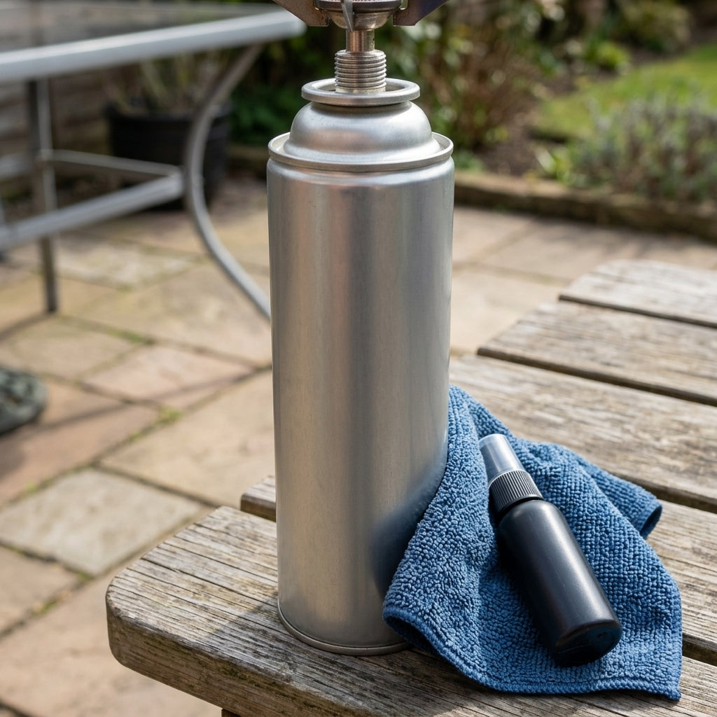 350g Butane/Propane Gas Canister with Safety Valve, photo 2