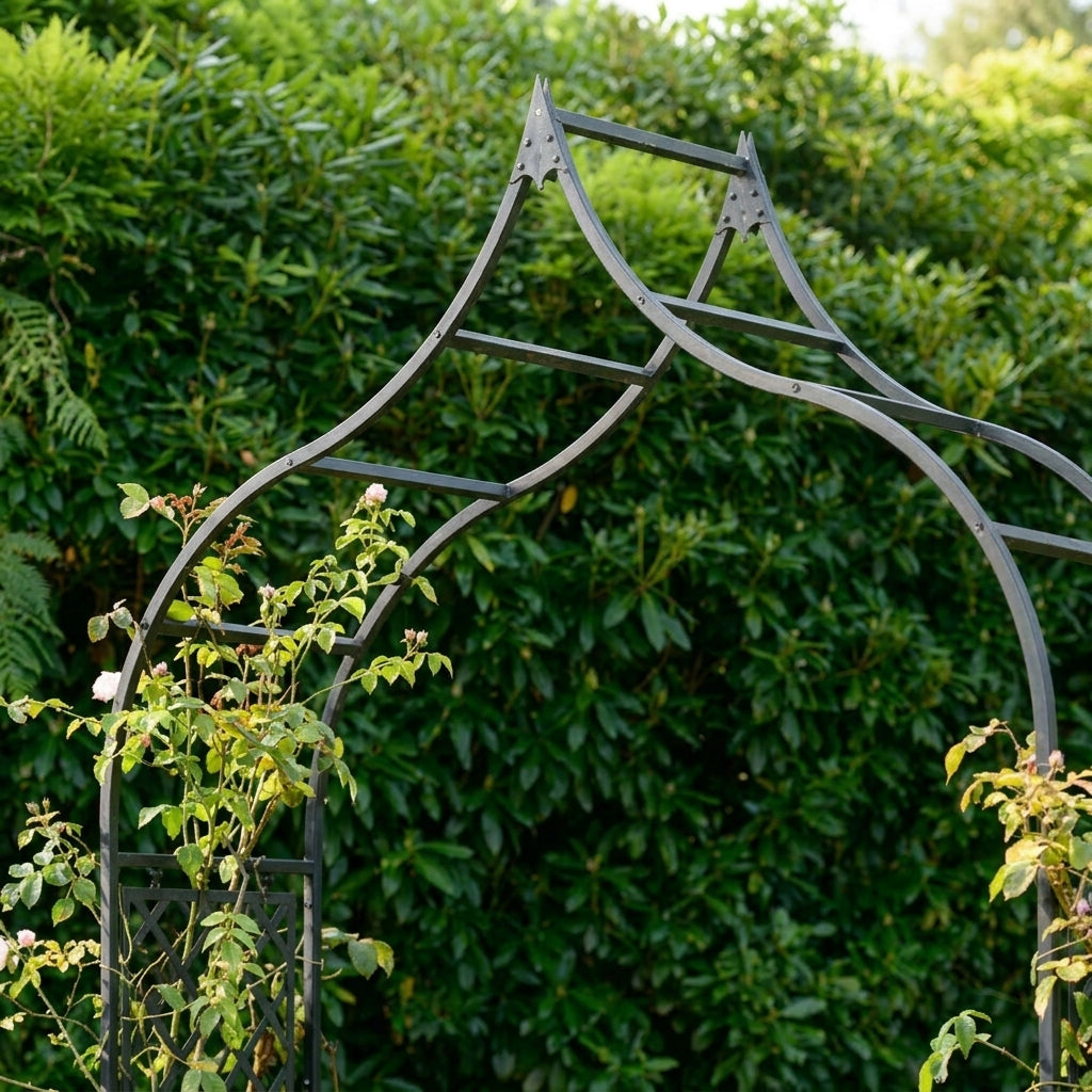Ogee Half Lattice Garden Arch, photo 2