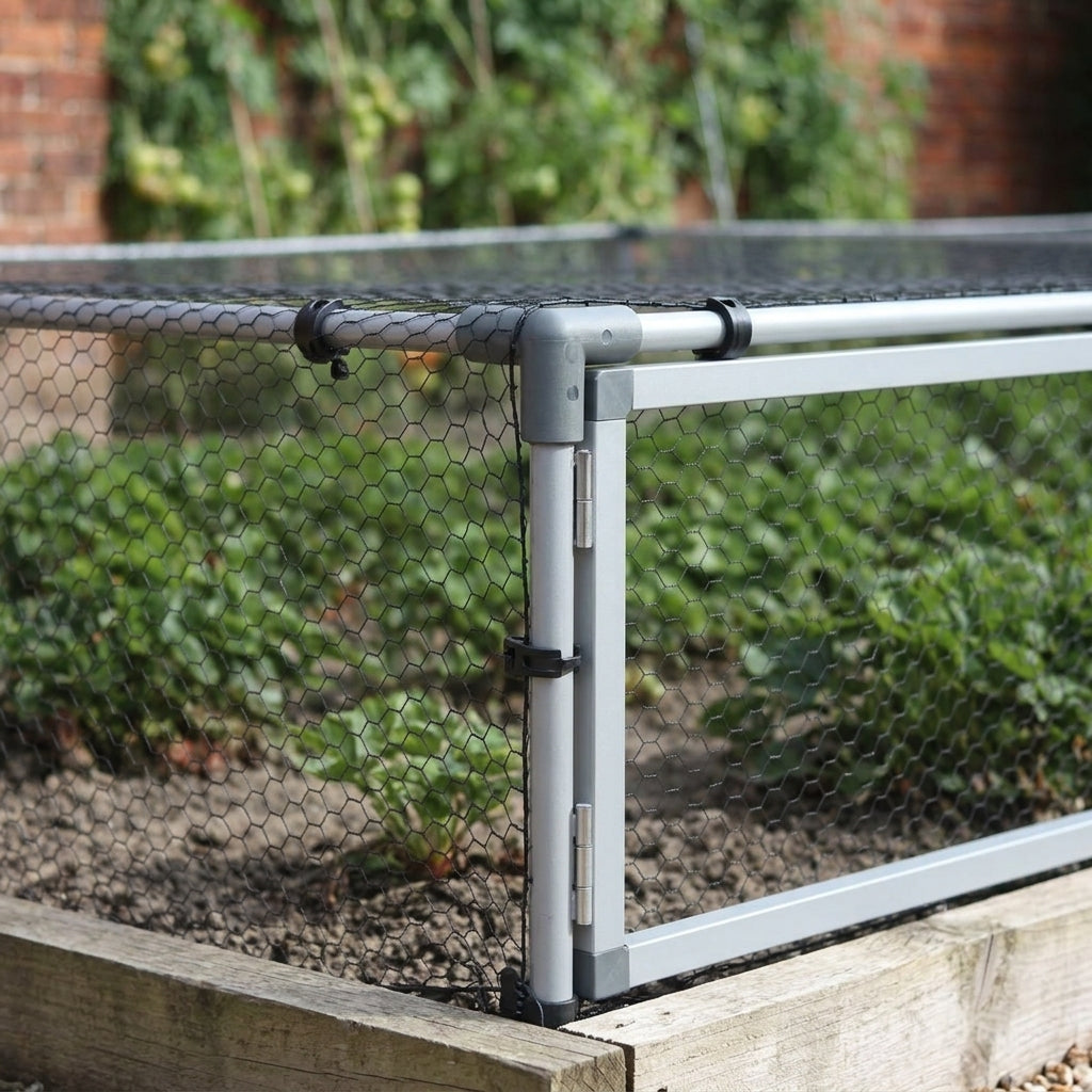 45cm Strawberry Cage Aluminium Exclusion Barrier (view 2)