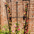 3 Finial Fan Trellis Panel - Maintenance Free Design