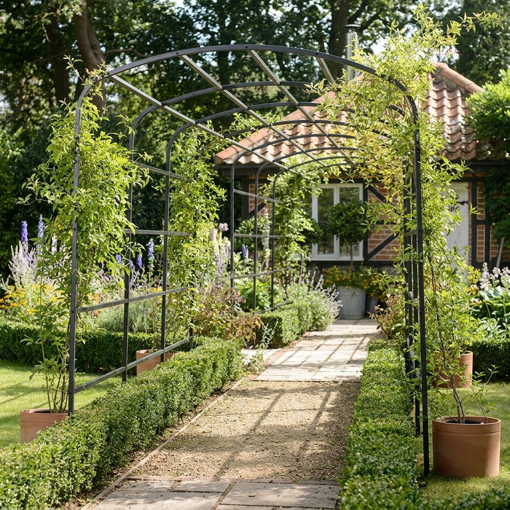 Ellipse Garden Pergola 10 Year Guarantee
