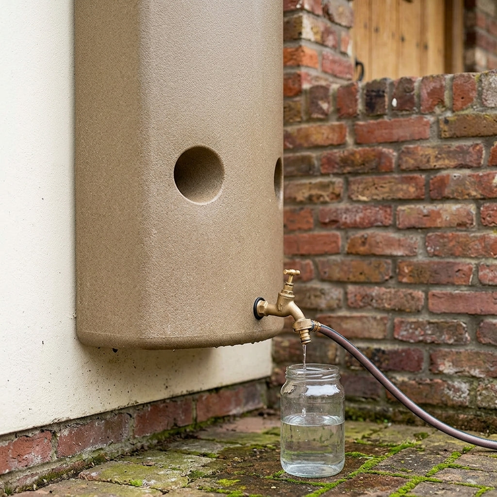 100L Wall Mounted Water Butt (view 2)