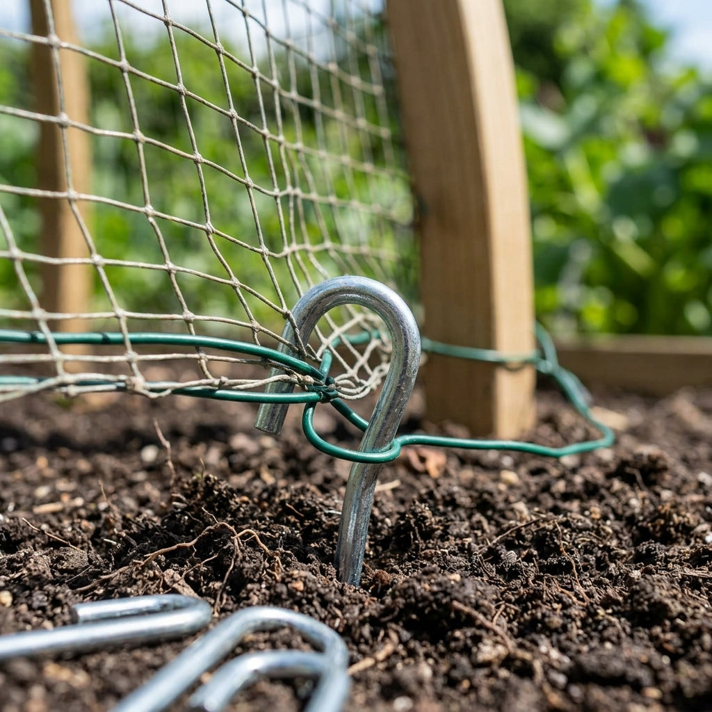 Steel Ground Pegs - Durable Garden Essentials, photo 2