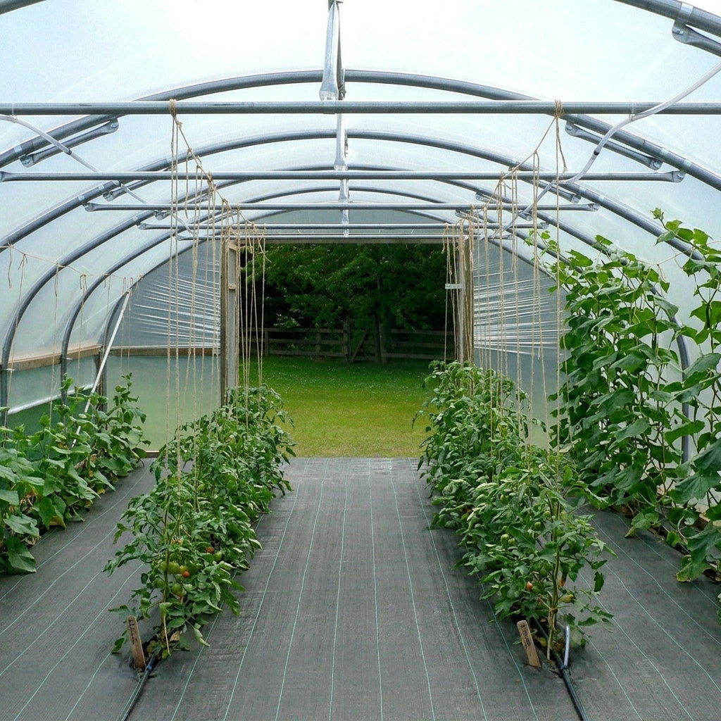 Crop Bar Kit for 12ft Wide Polytunnel - Galvanised Steel, photo 1