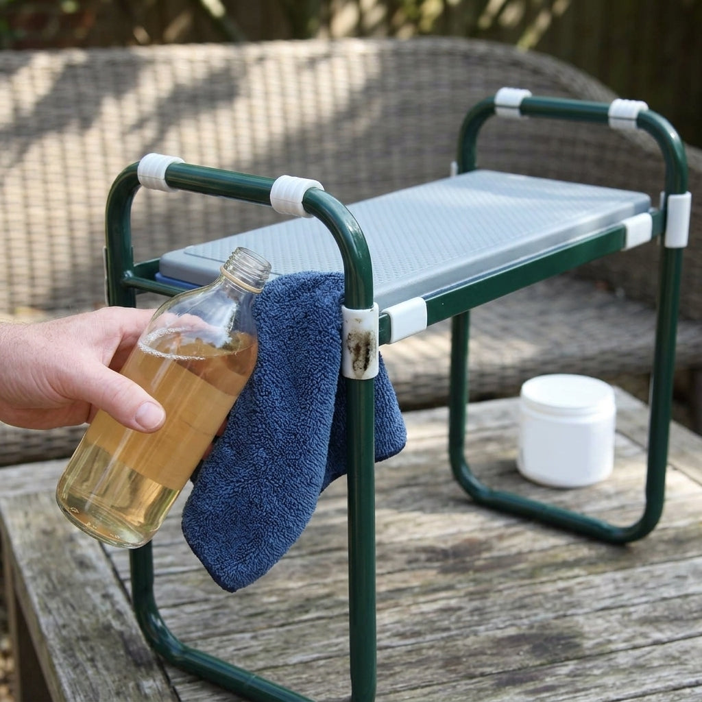 Folding Kneeler and Seat - Deluxe Garden Tool, photo 2