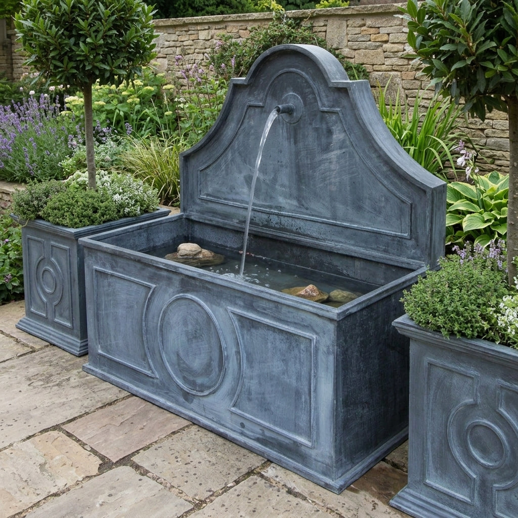 Self-Contained Water Feature with Pre-Weathered Finish, photo 1