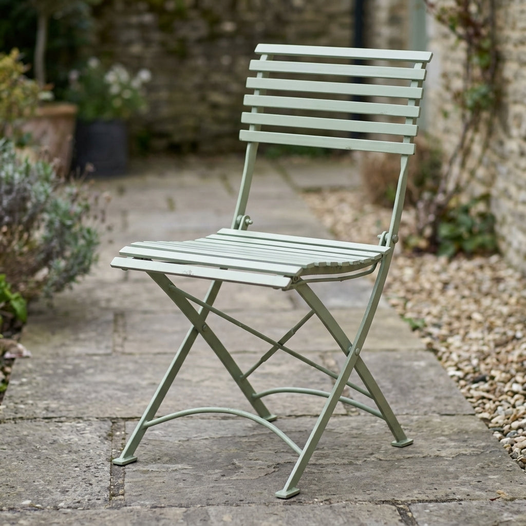 Folding Chair Lichen Green Design B