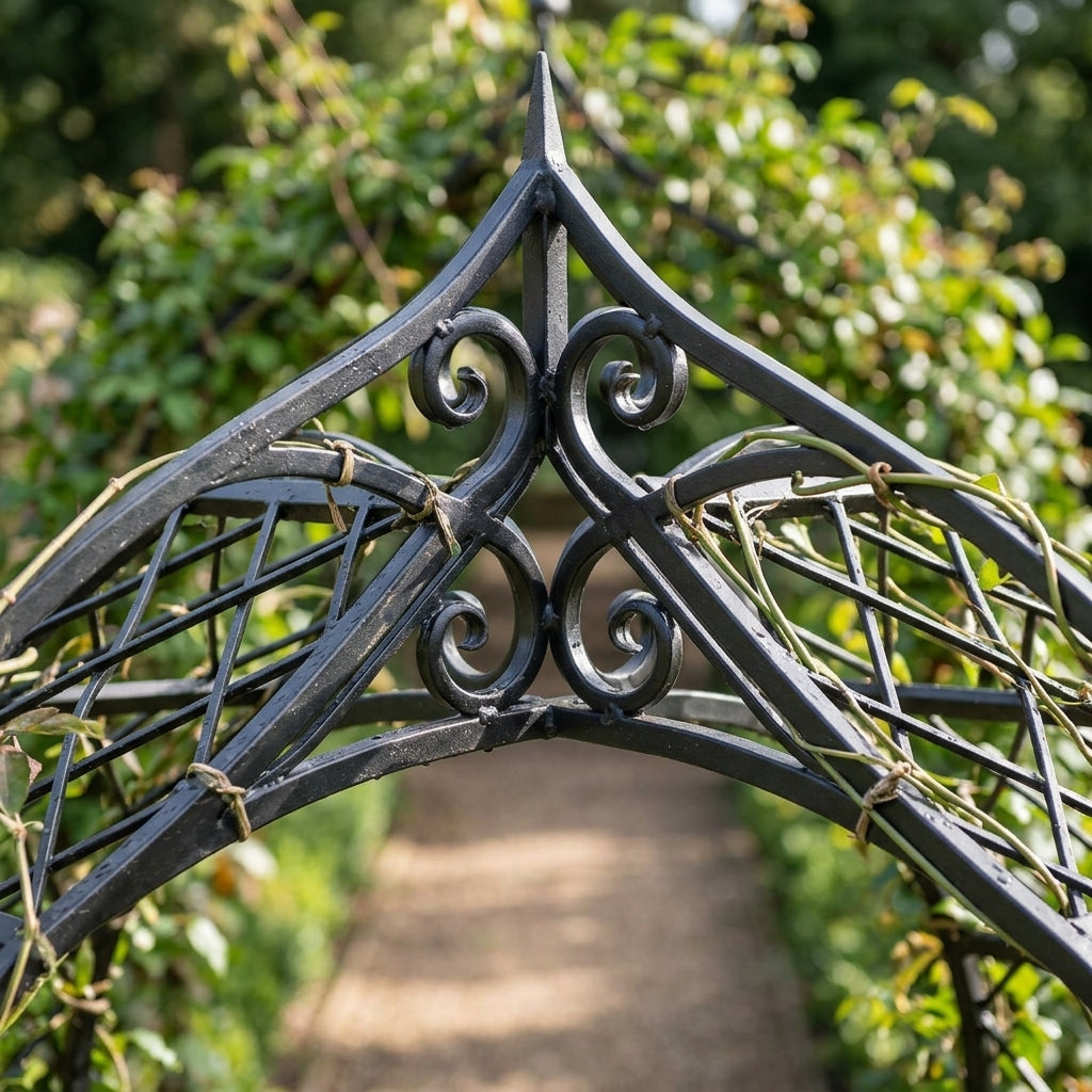 Garden Arch Gazebo Steel Decorative Structure, photo 2