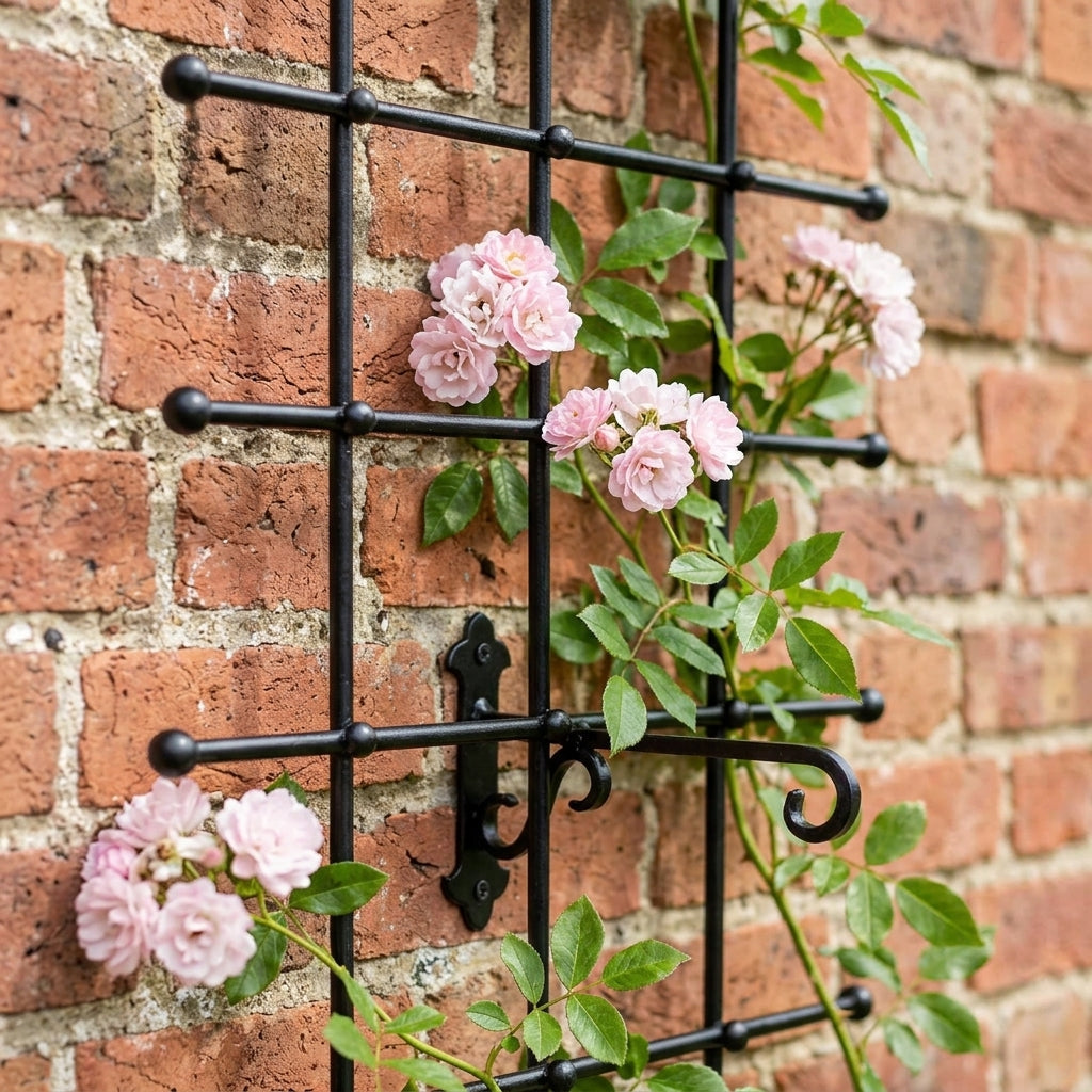 Narrow Decorative Wall Trellis Panel 8mm Steel, photo 2