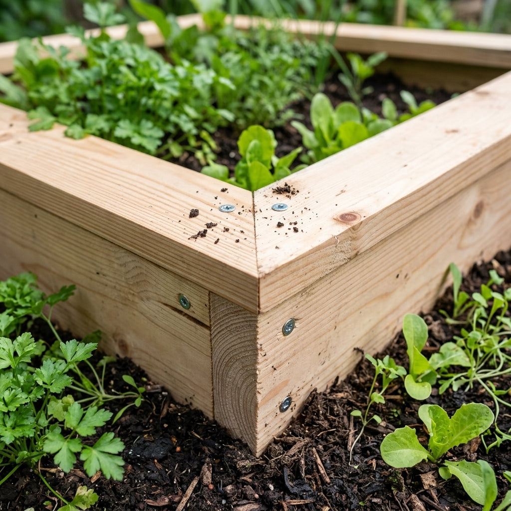 Capping & Fixings for Raised Beds