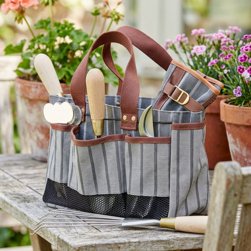 Garden Tools Bag with Large Compartment and Pockets, photo 2