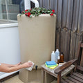 200L Corner Water Butt Polyethylene with Planter
