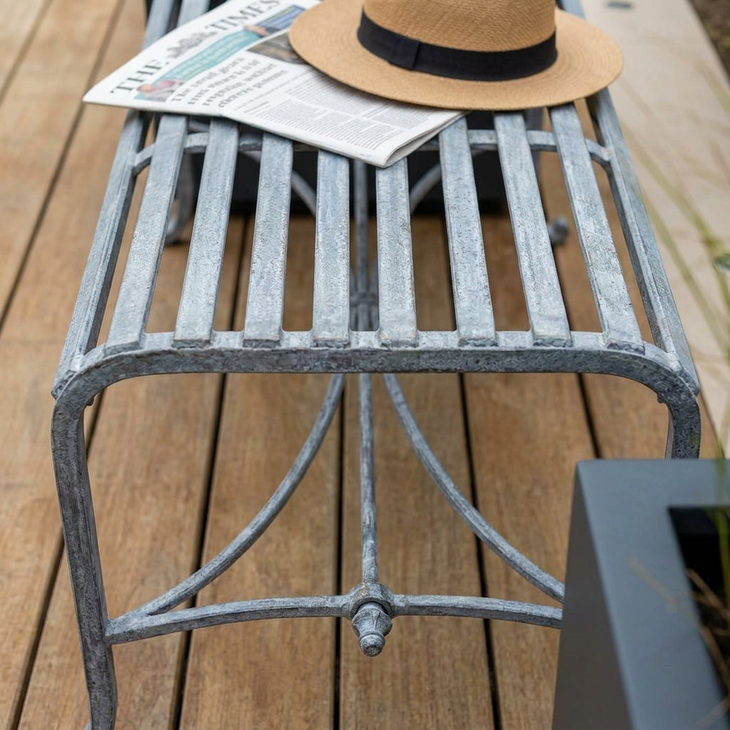 3 Seater Backless Garden Bench, photo 2