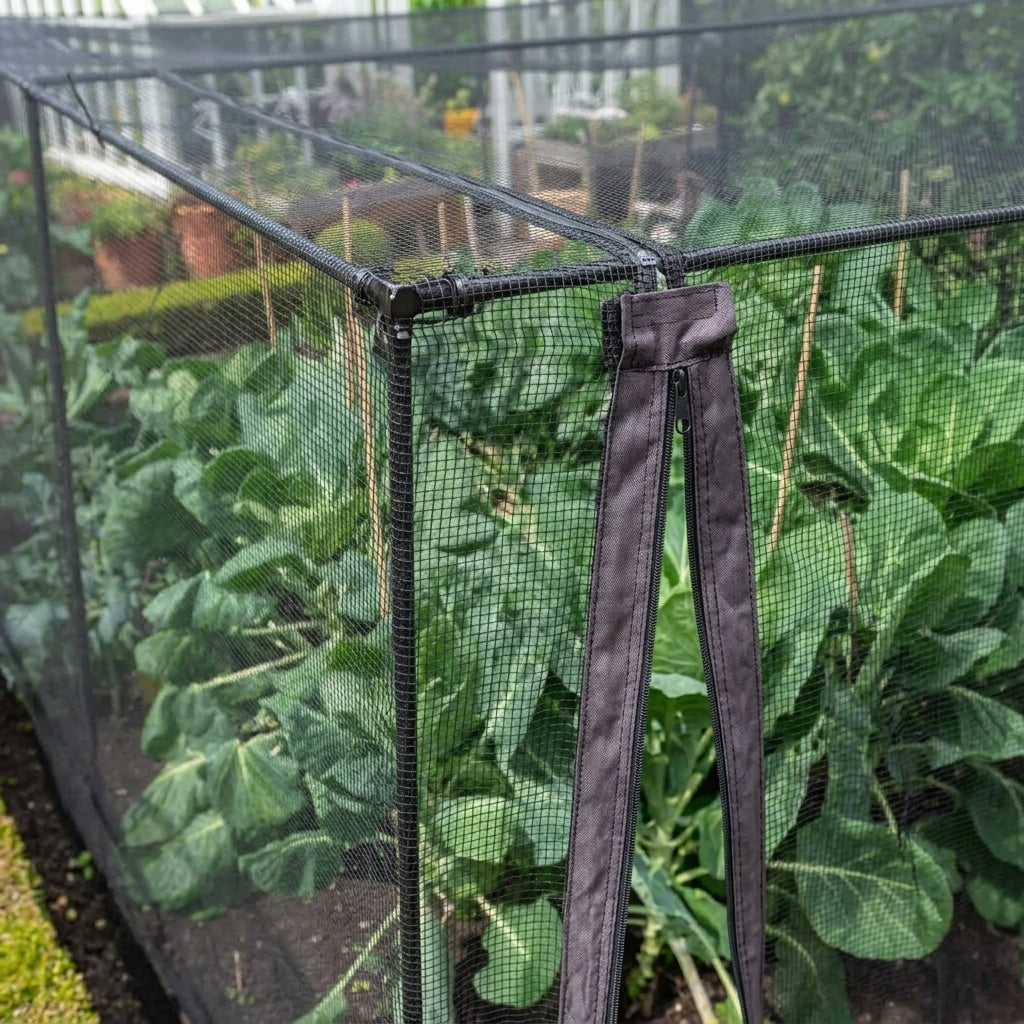Single Zip Net Access Strip for Vegetable Cages, photo 2