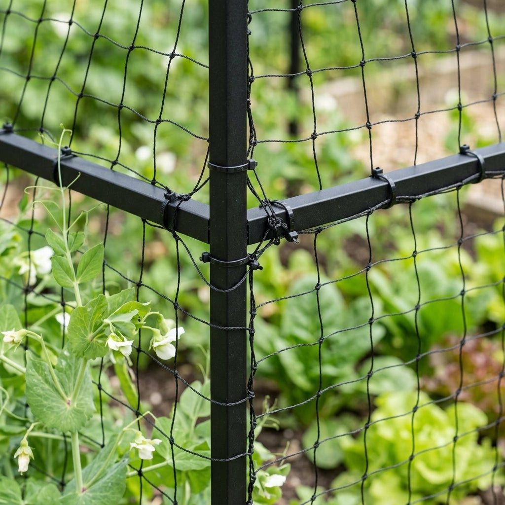 8cm Heavy Duty Pea and Bean Netting (view 2)