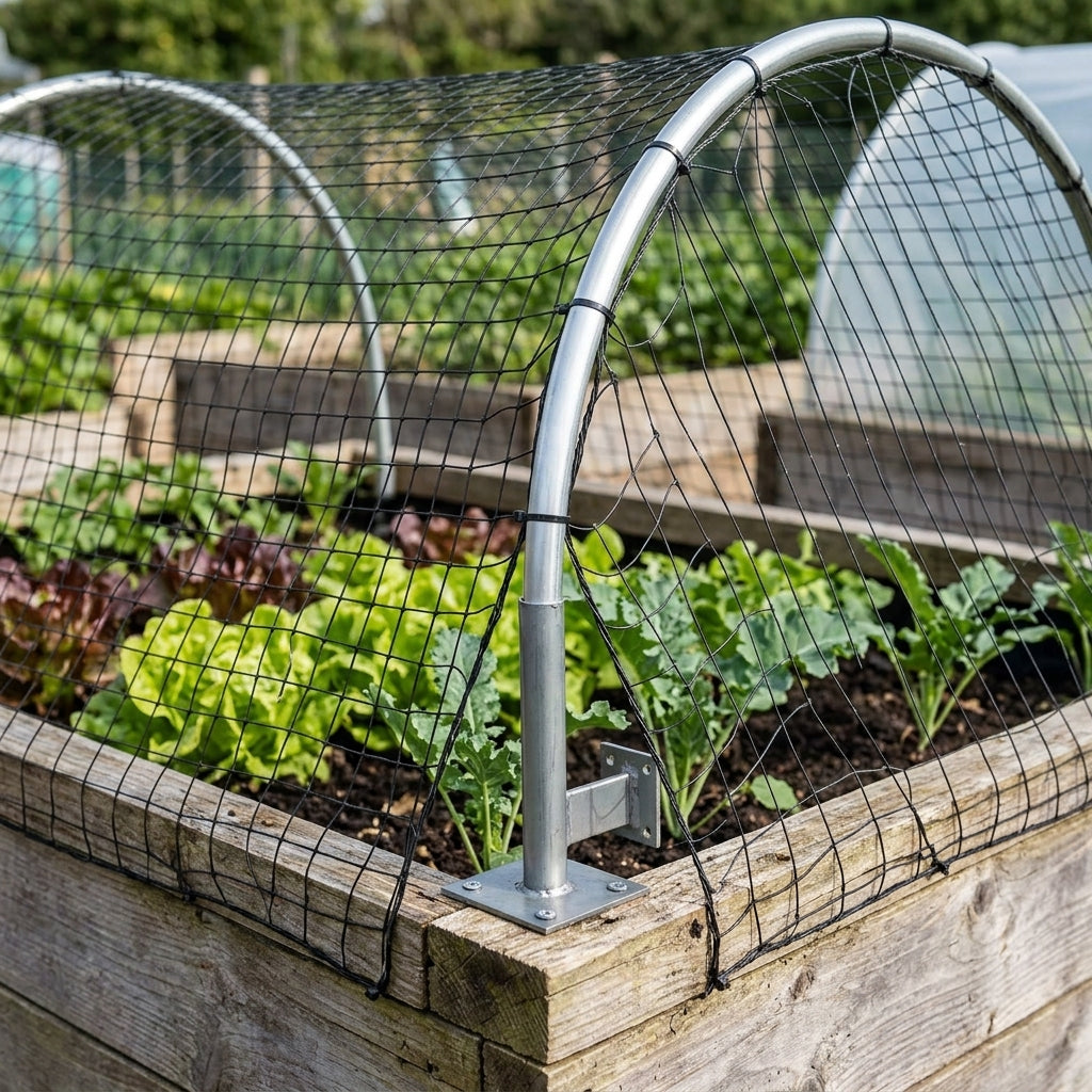 Hoop Brackets for Wooden Raised Beds Set of 4, photo 2