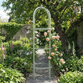 2.3m Round Obelisk - Lichen Green - Garden Support