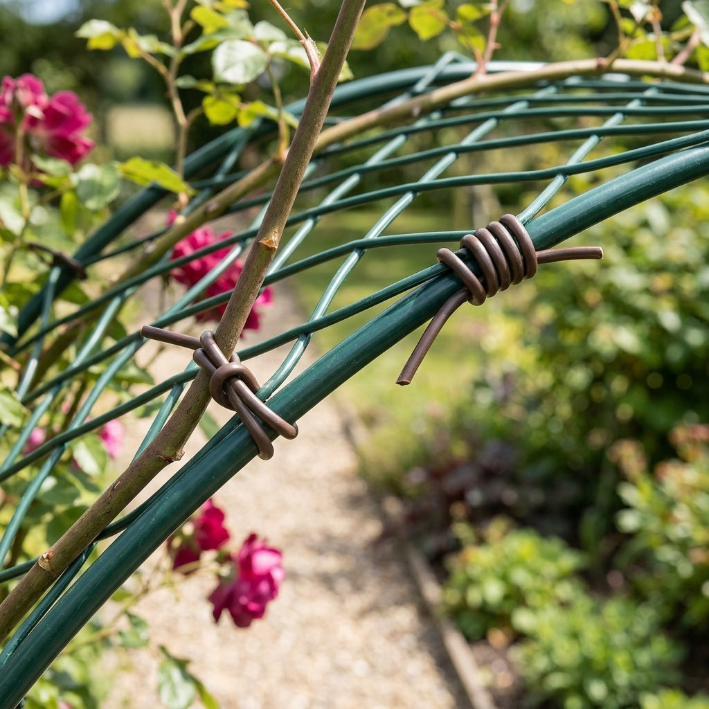 30m Flexible Tie 3mm Plastic for Plant Support, photo 2