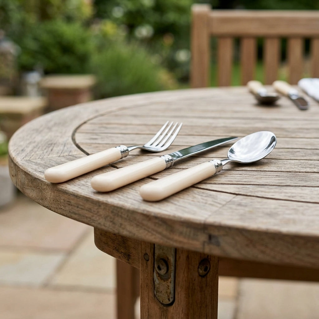 Classic Cutlery Set - Ivory Finish (view 2)