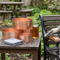 Large Slug Copper Rings