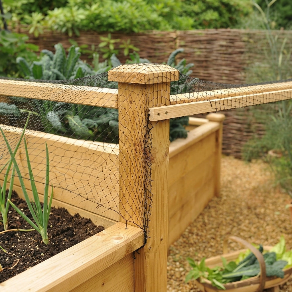 Wooden Raised Bed Kit with Decorative Corner Posts, photo 2