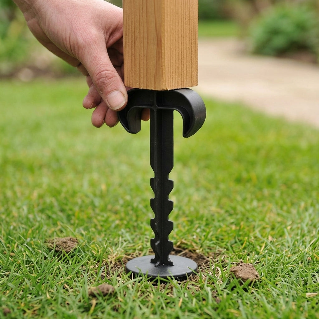 Plastic Ground Pegs 10 Pack