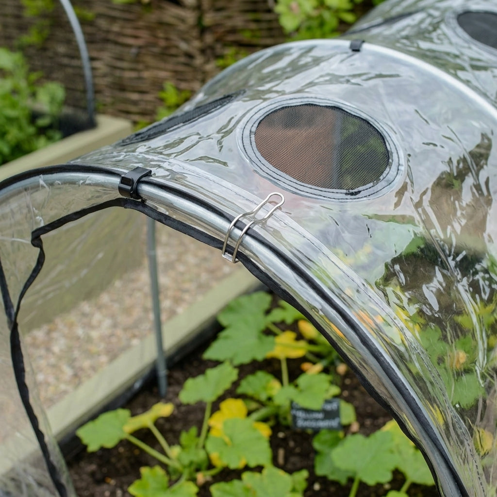 Fitted Hoops & PVC Cover for Metal Raised Beds, photo 2