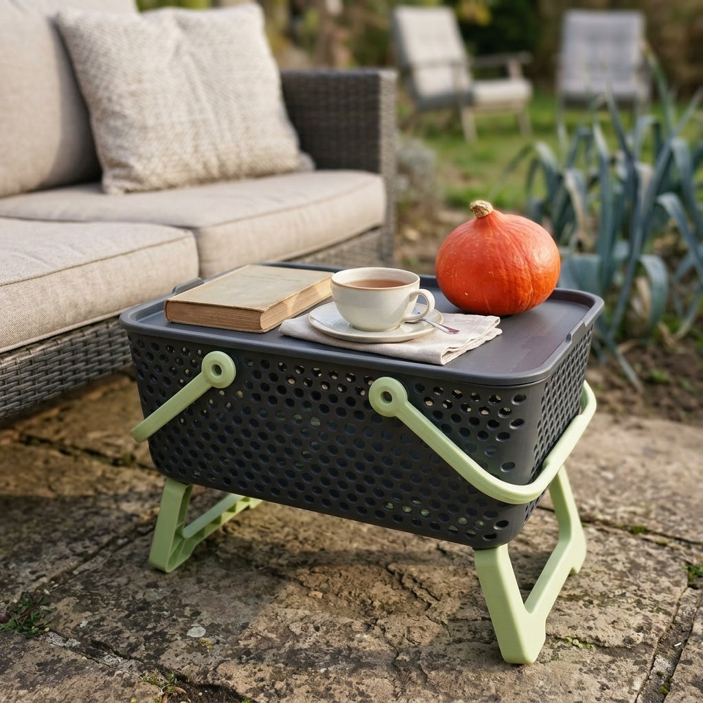 Garden Harvest Basket with Fold-Out Legs, photo 2